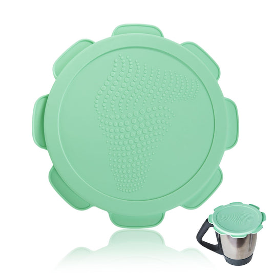 B-Ware: Siliconen deksels waterdicht & geurloos voor Thermomix TM5 TM6 Friend Groen