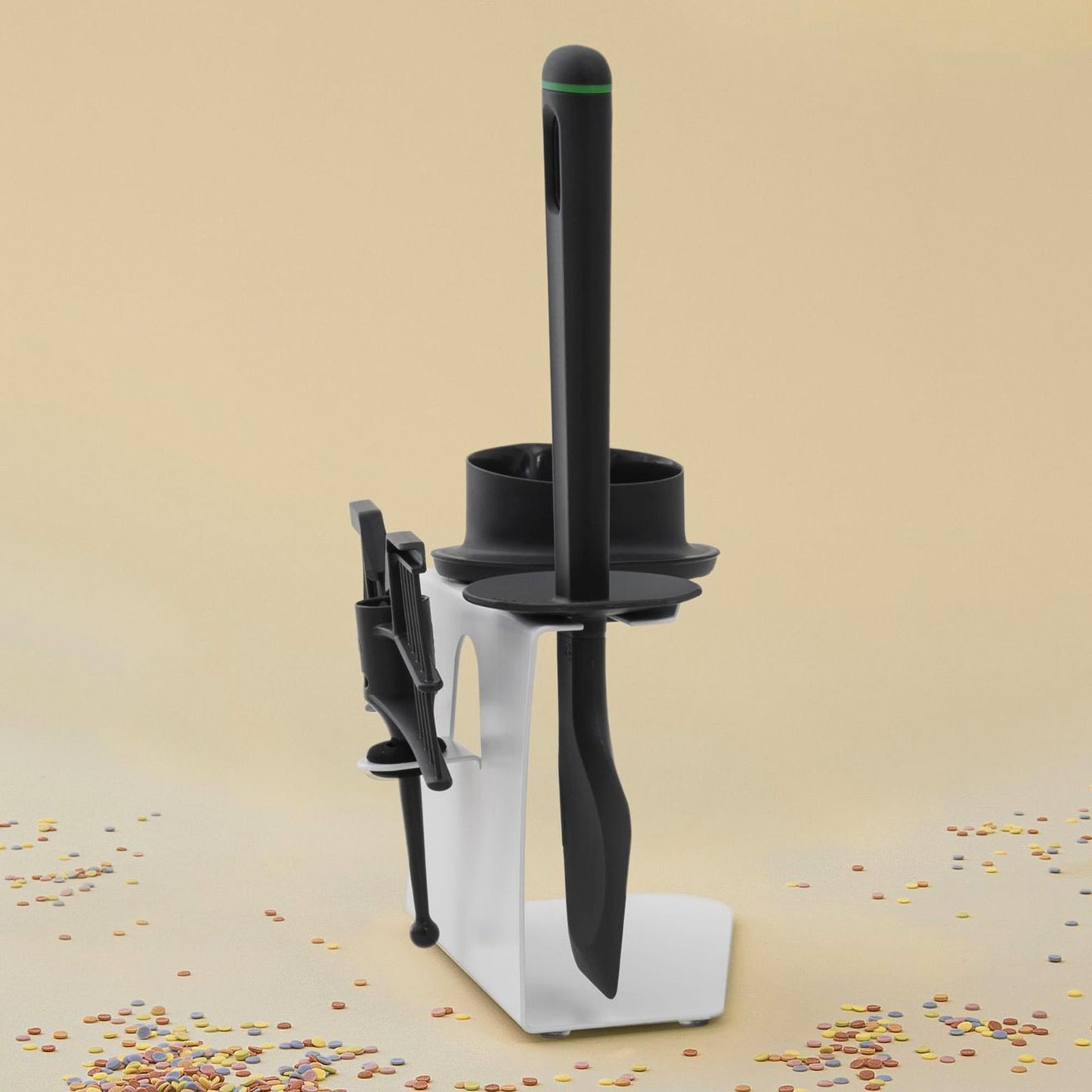 Leckerhelfer Mekeko Zubehörhalter für Thermomix TM6 in weiß
