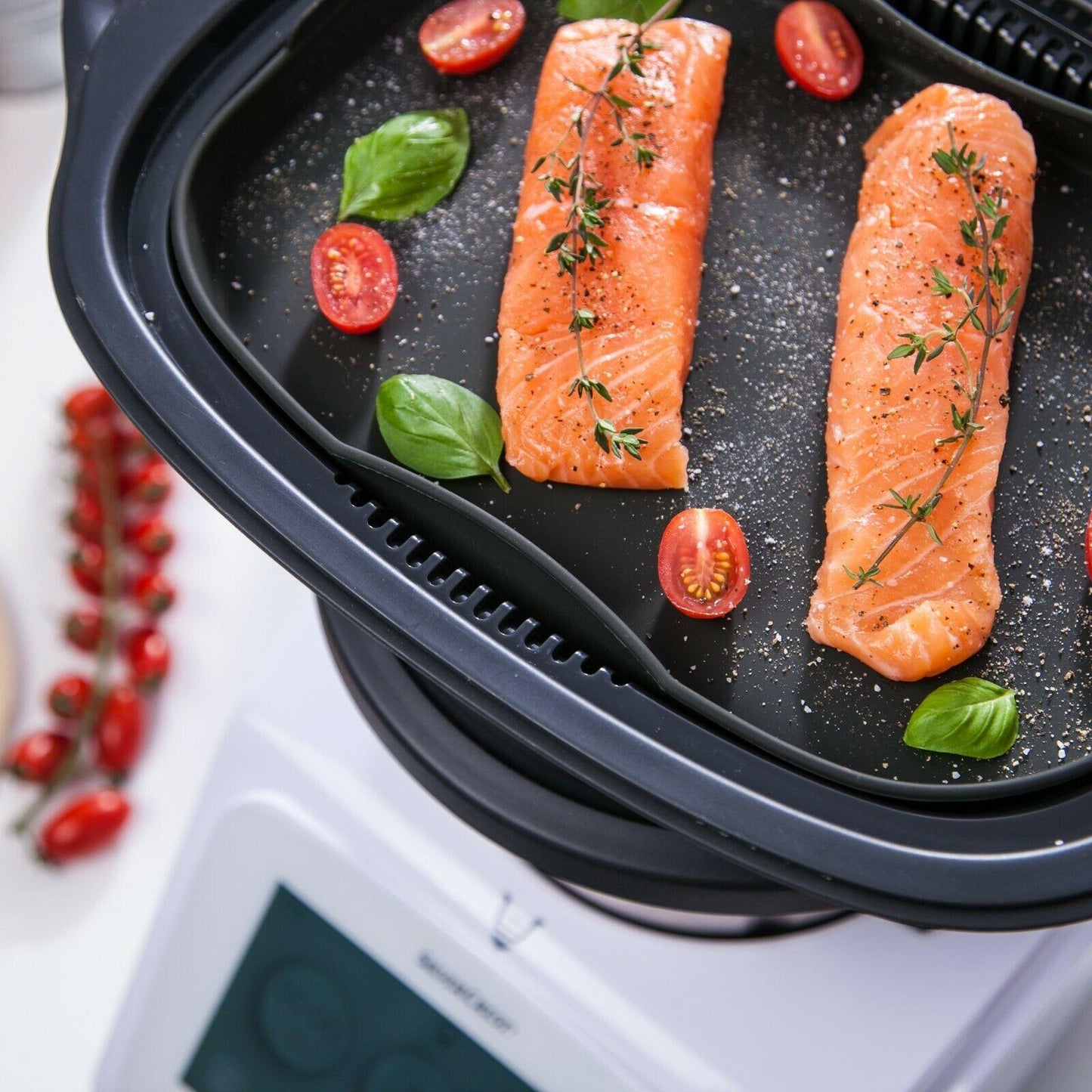 B-Ware: Dampfgarform Silikonform Auflaufform Monsieur Cuisine & Smart - Mixcover - Mixcover