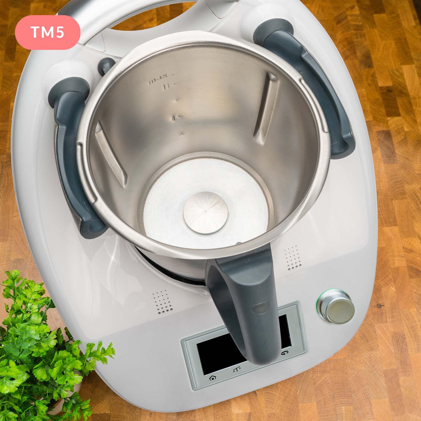 mixcover Trio-Parat Thermo-Plug kompatibel mit Thermomix TM5 Messerersatz für TM5 Zubehör für Thermomix