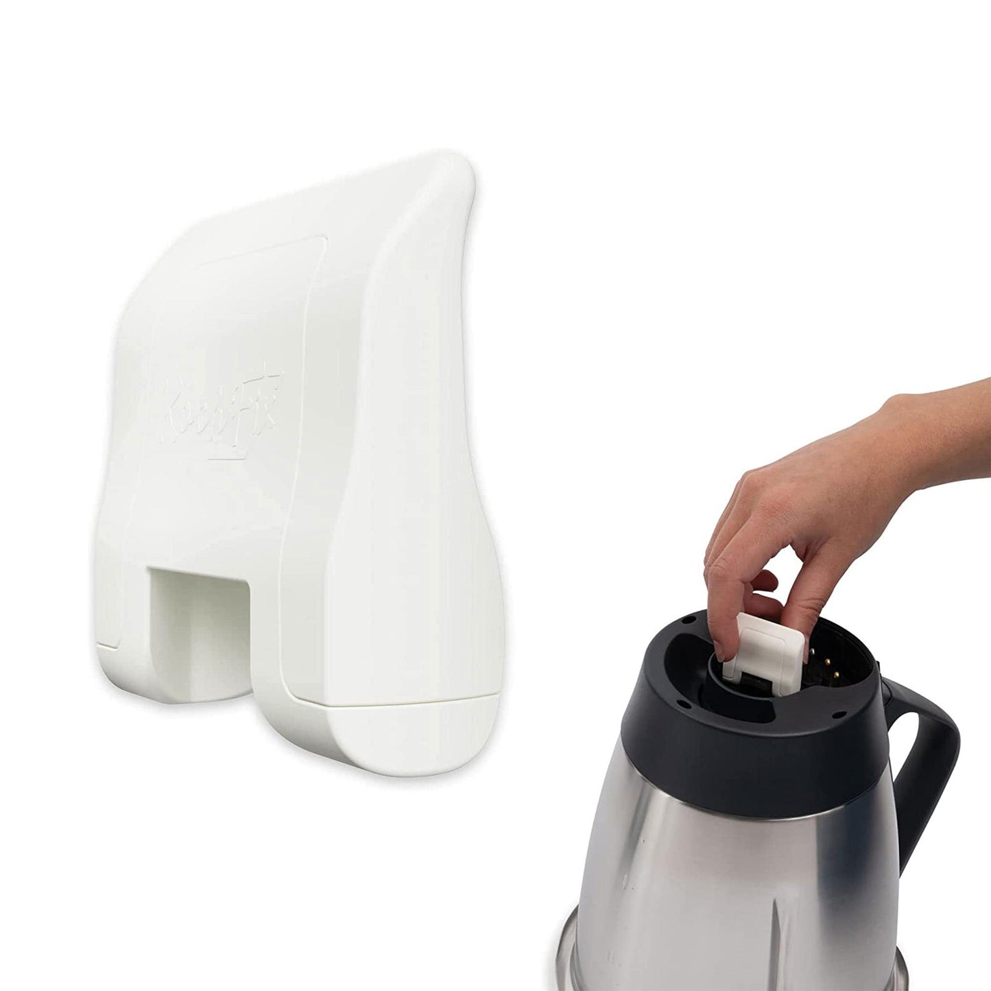 KochFix Magnetischer Teiglöser Teigblume für Thermomix Mix-Topf für TM6 TM5 | Mixcover