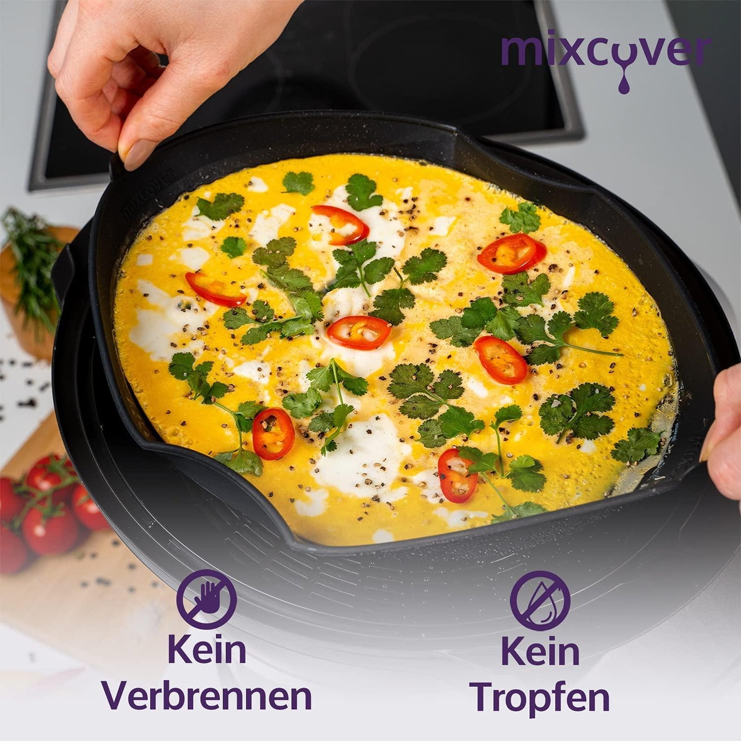 mixcover Forma per cottura al vapore Forma in silicone Forma da forno per Bosch Cookit Vano cottura al vapore