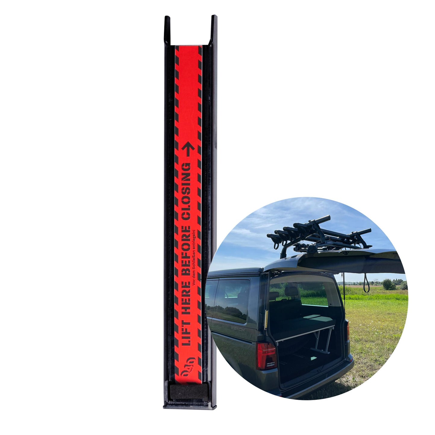 040 Parts achterklep-opener staal compatibel voor VW T5 California voor VW T6 Cali voor VW T6.1 California voor Volkswagen accessoires