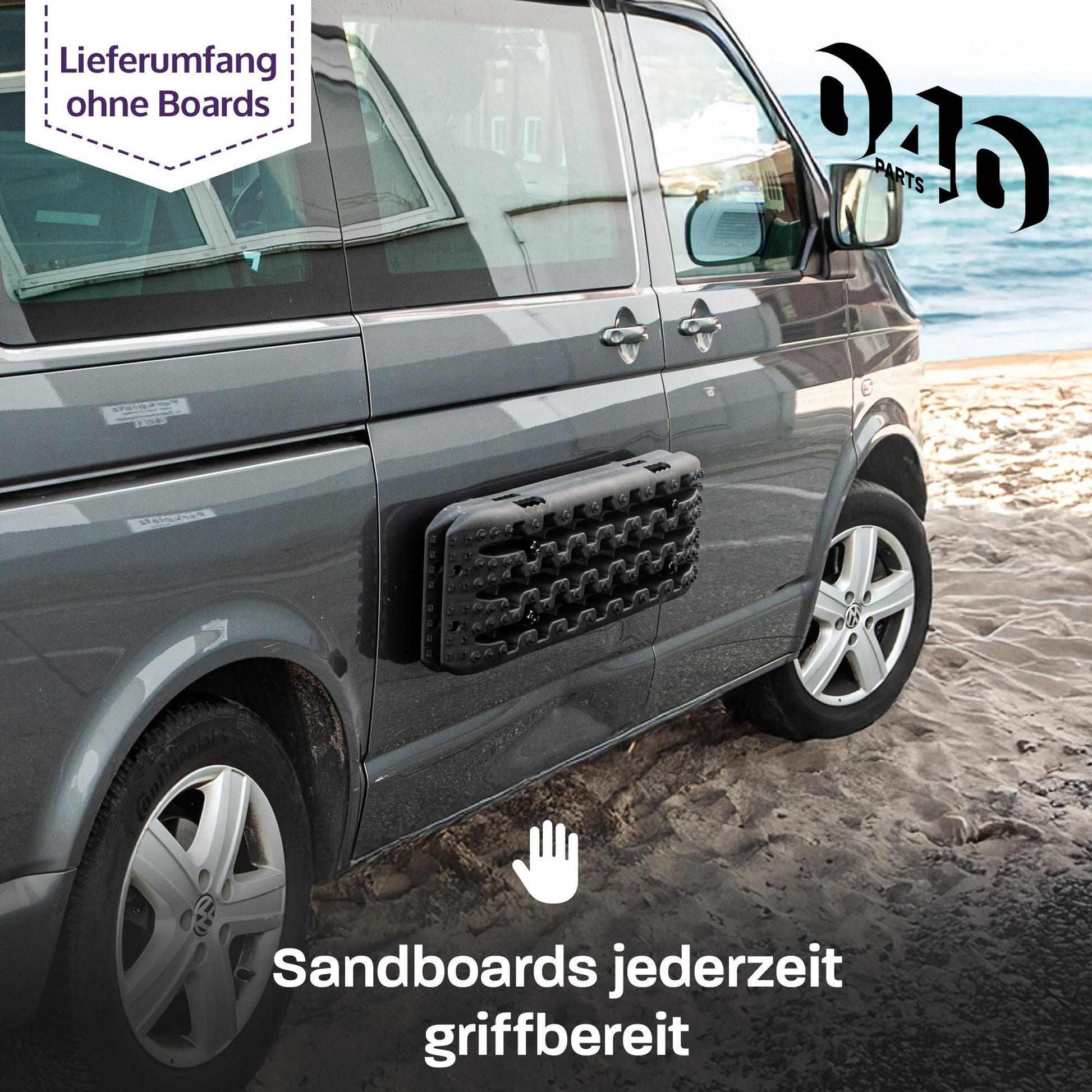 040 Parts Magnetische Halterung für Auffahrkeile und Sandbleche für Vans Camper Wohnmobile und Offroad Fahrzeuge - Detailansicht 6 | Mixcover