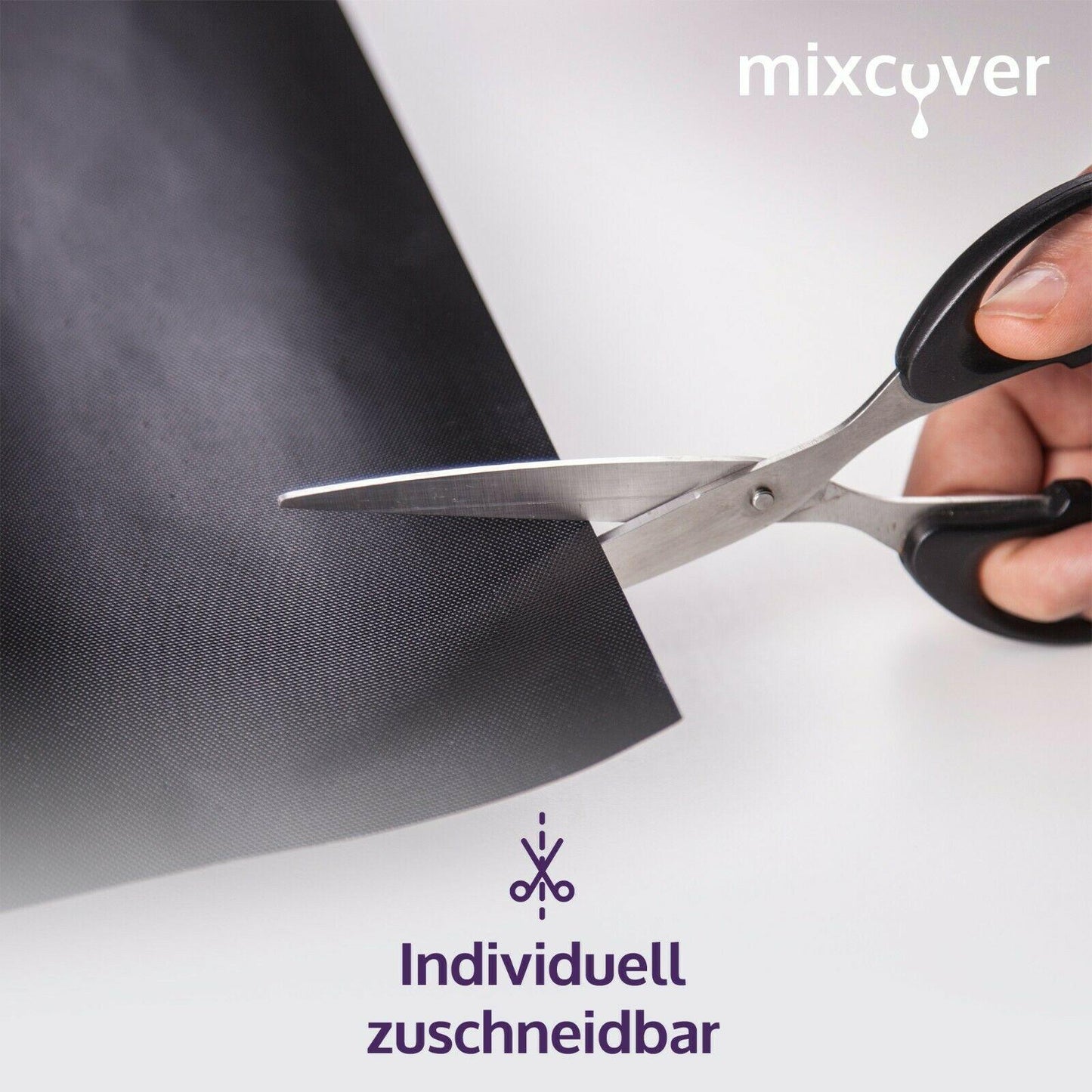 mixcover original Dauerbackfolie - Backpapier für Varoma Einlegeboden TM6, TM5, TM31, Thermomix Friend - wiederverwendbar und nachhaltig