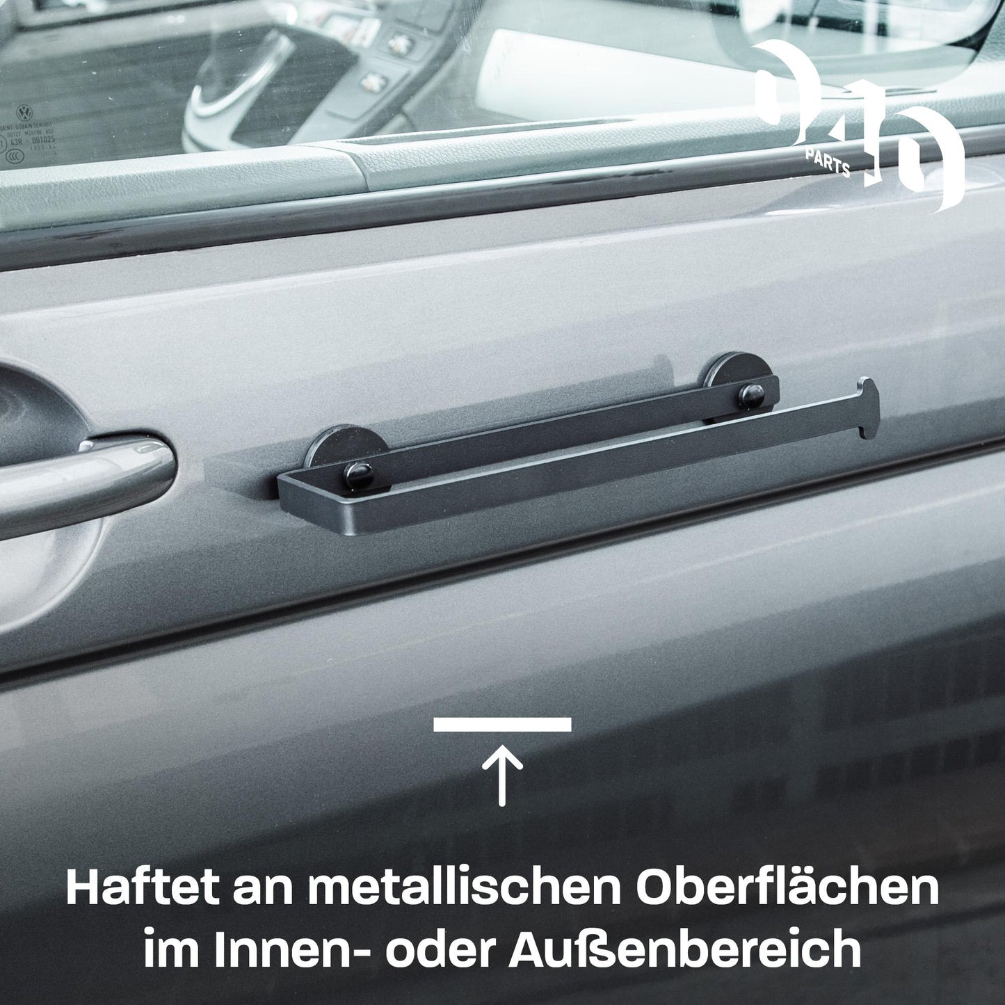 B-Ware: 040 Parts Porte-essuie-tout magnétique pratique pour VW T5 T6 T6.1 California - Solution de fixation universelle