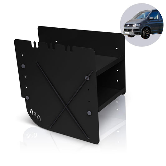 040 Parts Обувник ЧЕРЕН СТРАНА НА СЪПЪТНИКА Аксесоари съвместими с VW T5 T6 T6.1 Органайзер за обувки Чанта за обувки