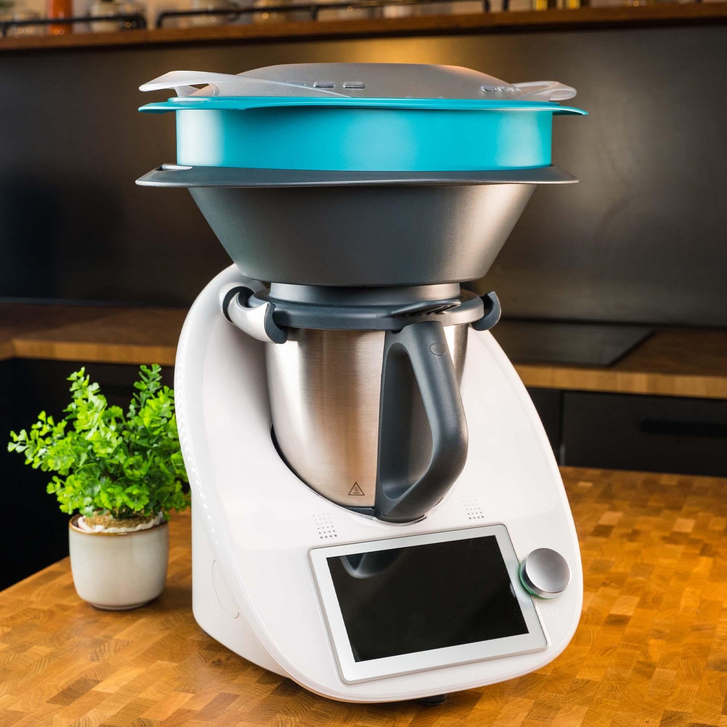 Trio-Parat Trio-Gigant für Thermomix TM6/TM5/TM31 Wasserblau