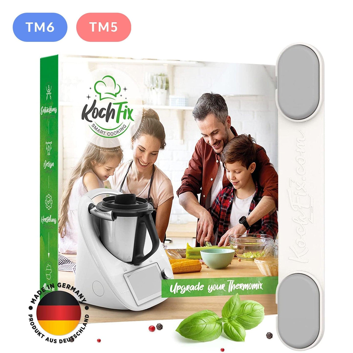 KochFix Mini Gleitbrett für Thermomix TM6 TM5 - Detailansicht | Mixcover