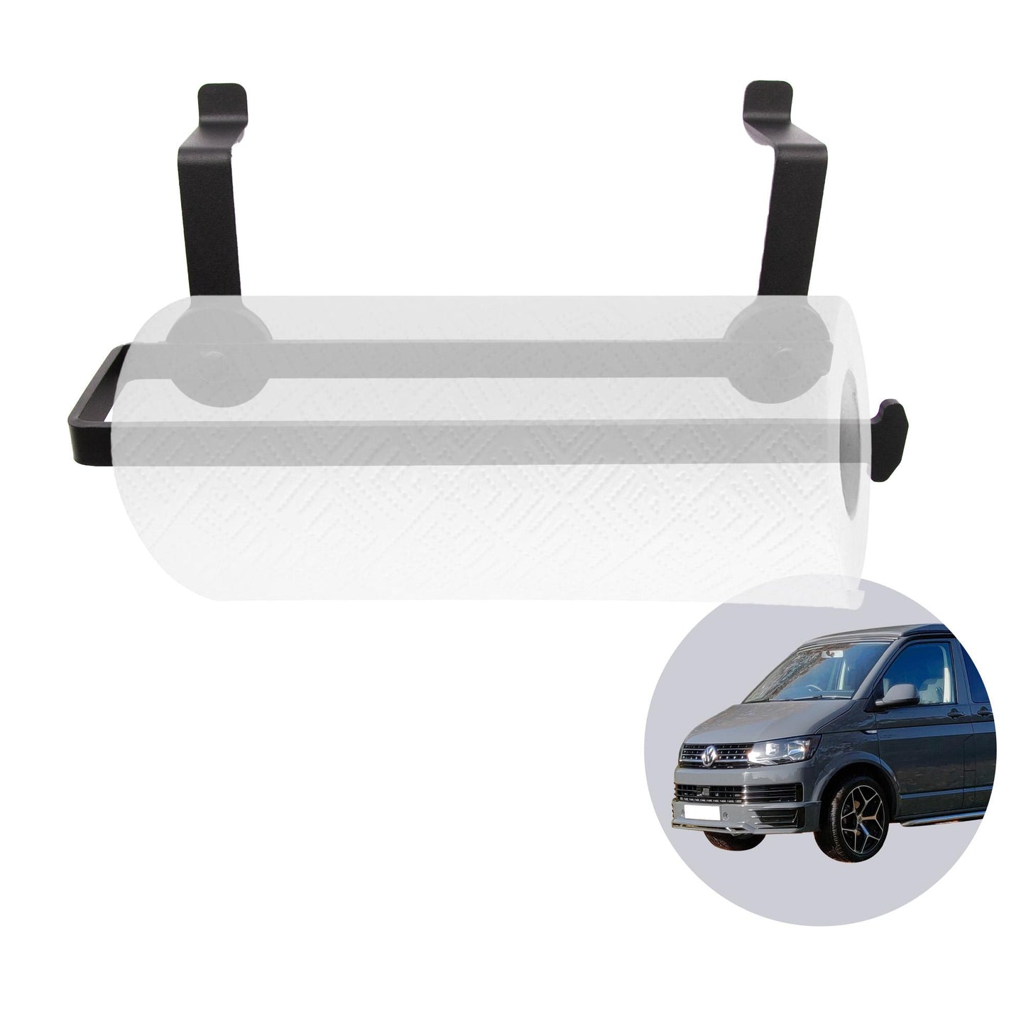 B-Ware: 040 Parts Porte-essuie-tout magnétique pratique pour VW T5 T6 T6.1 California - Solution de fixation universelle