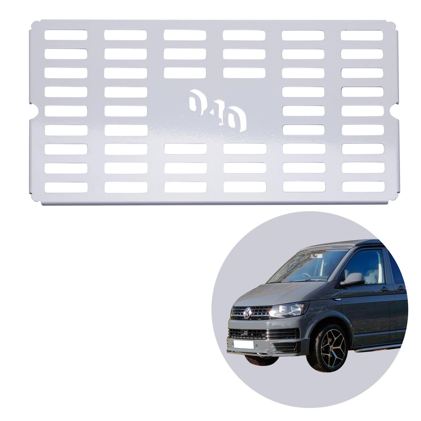 040 Parts Tôle de refroidissement en aluminium pour VW T6.1 T6 T5 T4 California et Ford Nugget jusqu'à 2023 Fond amovible pour camping-car Tapis de réfrigérateur