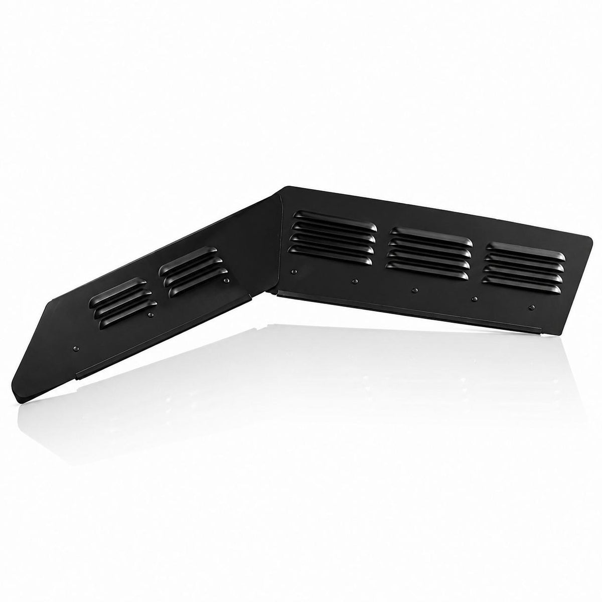 040 Parts 2-piece Set Fresh Air Vent for Cab, Aluminum Vent Grille with Mosquito Net, Insect Protection and Touch Protection, Black for VW T7 from Model Year 2021 Multivan California