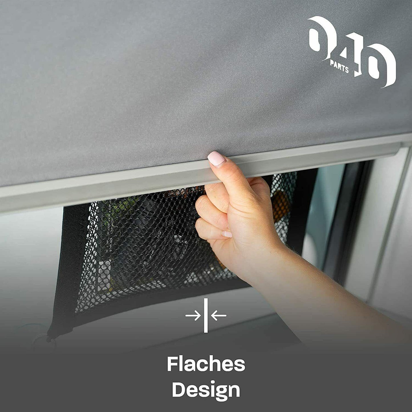 B-Ware: Aufbewahrungs Netz für das Küchenfenster von VW T5 T6 Bulli, Multivan