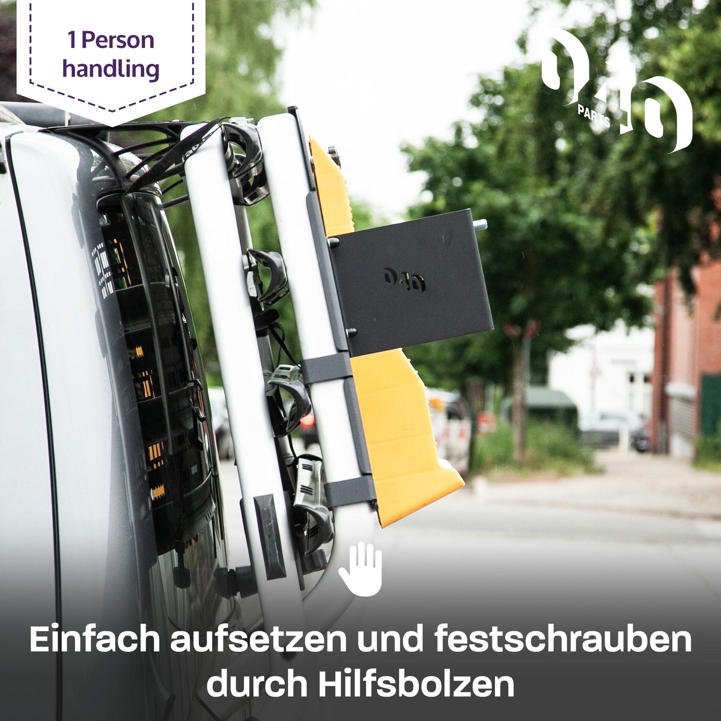 040 parts Portarruedas de repuesto para VW T5, T6 y T6.1 Neumático de repuesto compatible con muchas otras llantas Soporte para neumático de repuesto Soporte para rueda de repuesto
