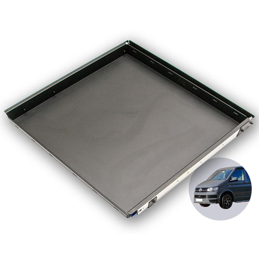 040 parts classic Rear Pull-Out Drawer 800mm for T5 T6 T6.1 California Beach or for Multivans Rear Box Cargo Slide Heavy-Duty Slide Rail