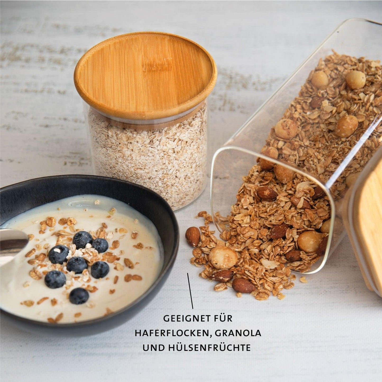 ThermoTasty: Bocal de rangement, Modèle: rond, Taille: 10x10cm, 600ml