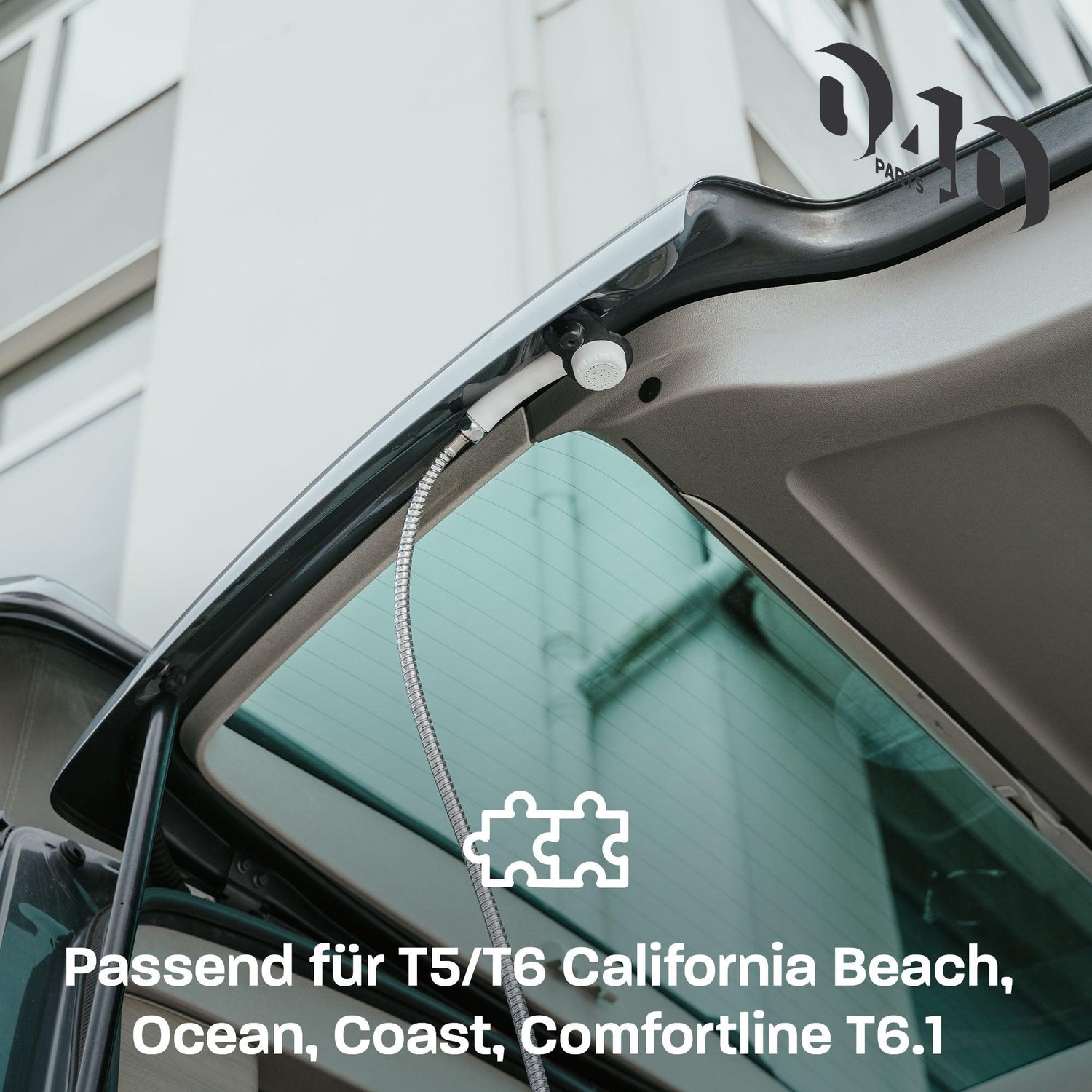 040 Parts Duschkopfhalter für VW T5 T6 California Beach, Ocean, Coast, Comfortline T6.1, Halterung, Duschhalterung, für Handbrause RK Reich Charisma - Mixcover - 040 parts
