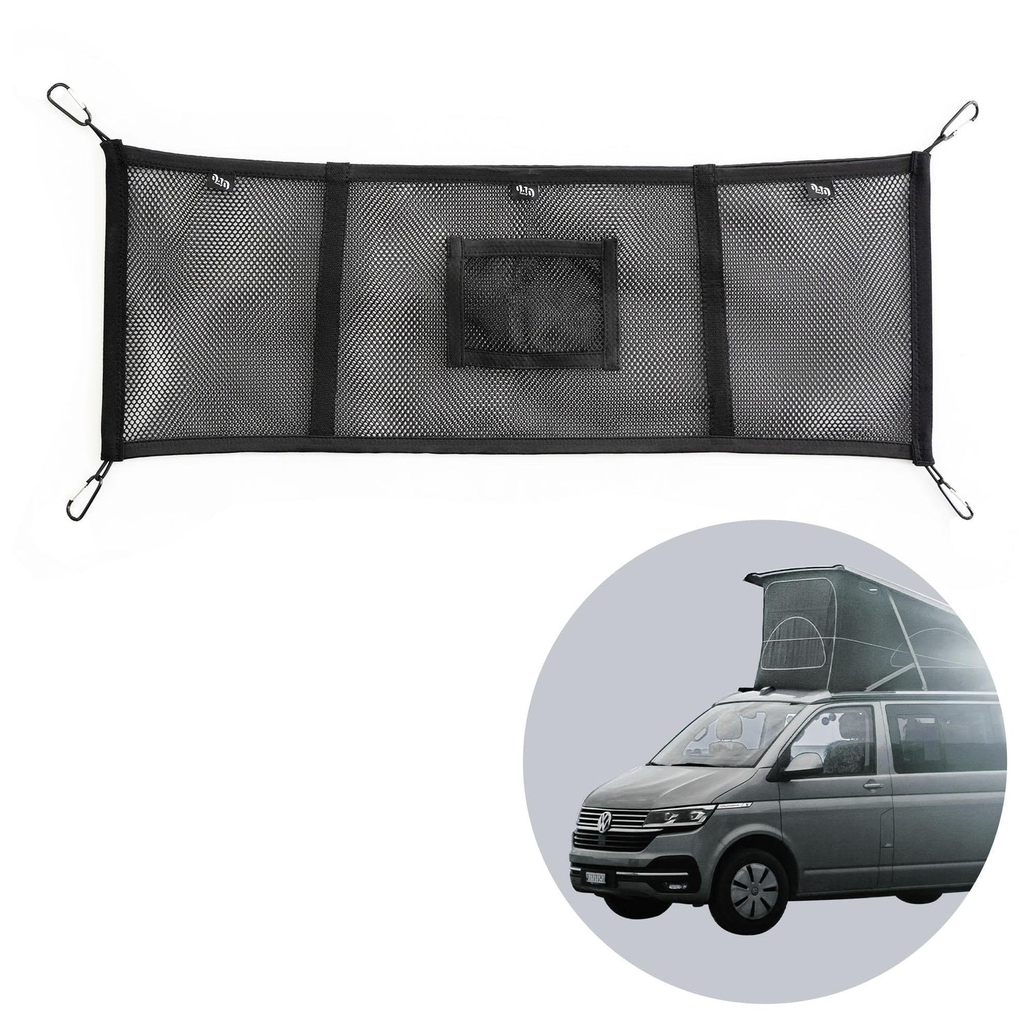 040Parts Storage network for the installation roof of VW T5 T6 Bulli,  Multivan - Mixcover
