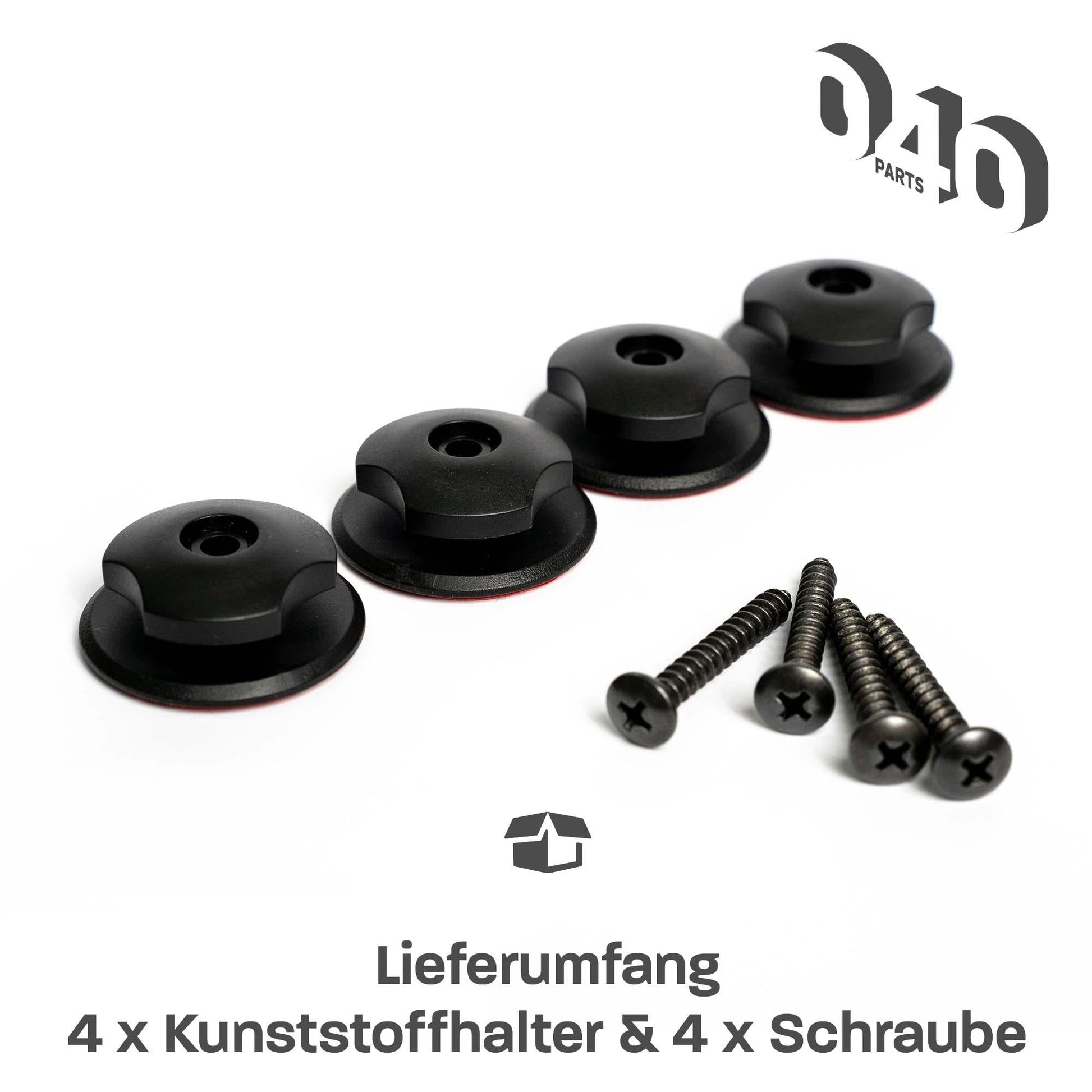 040Parts Gepäck-Netz Aufbewahrungs-Netz Halterung VW T5 T6 Multivan, California, Beach, Caravelle Kunststoffhalter Klebehalterung für Aufbewahrungsnetz - Modell: Ersatzteil Halterung FBM - Mixcover - 040 parts