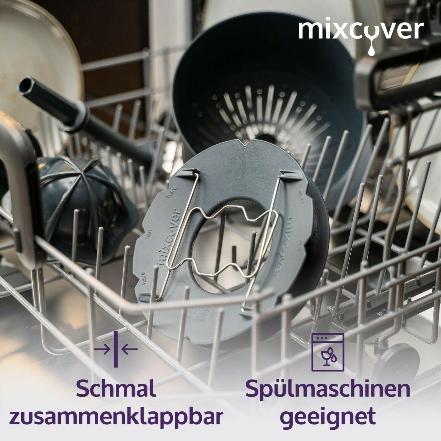 mixcover Mixtopf Verkleinerung für Thermomix TM31 Häcksel Helfer, Pürieren - Mixcover - Mixcover