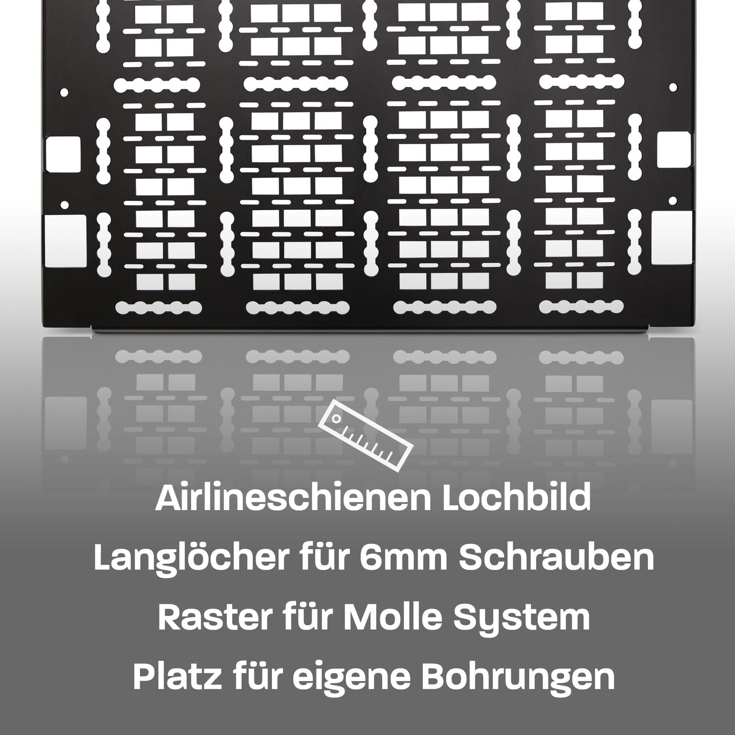 040 Parts Molle Board für VW T6.1, VW T6 Fahrradträger