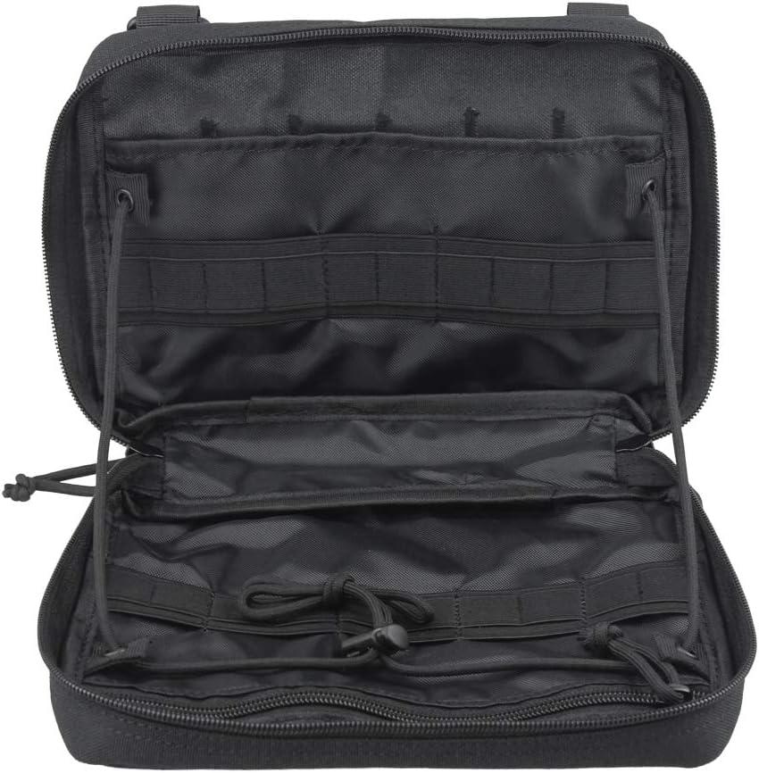 040 Parts Tactical Molle Bag, Universal for Outdoor &amp; Travel, Compatible with Molle Board – Black