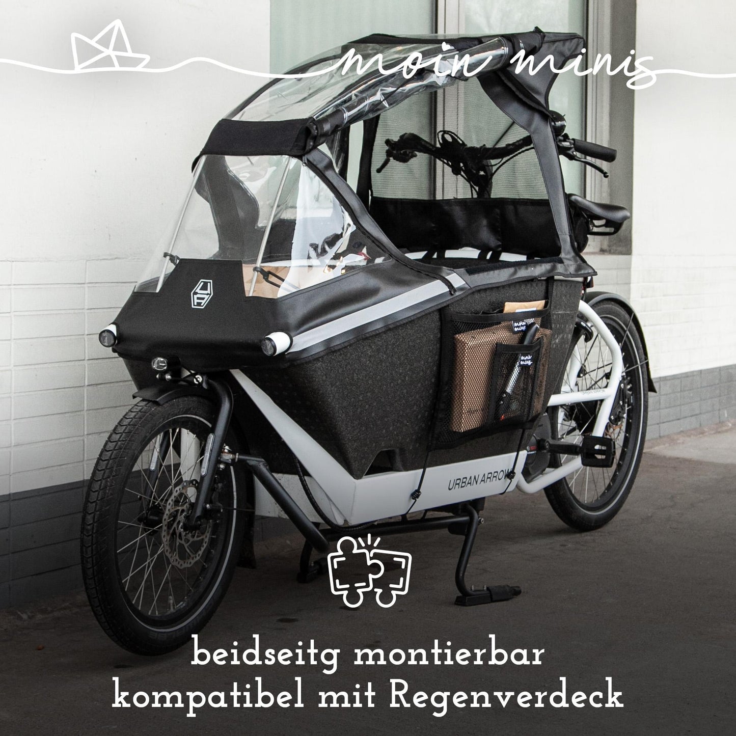 B-stock: moin minis side luggage net for Urban Arrow Family cargo bike