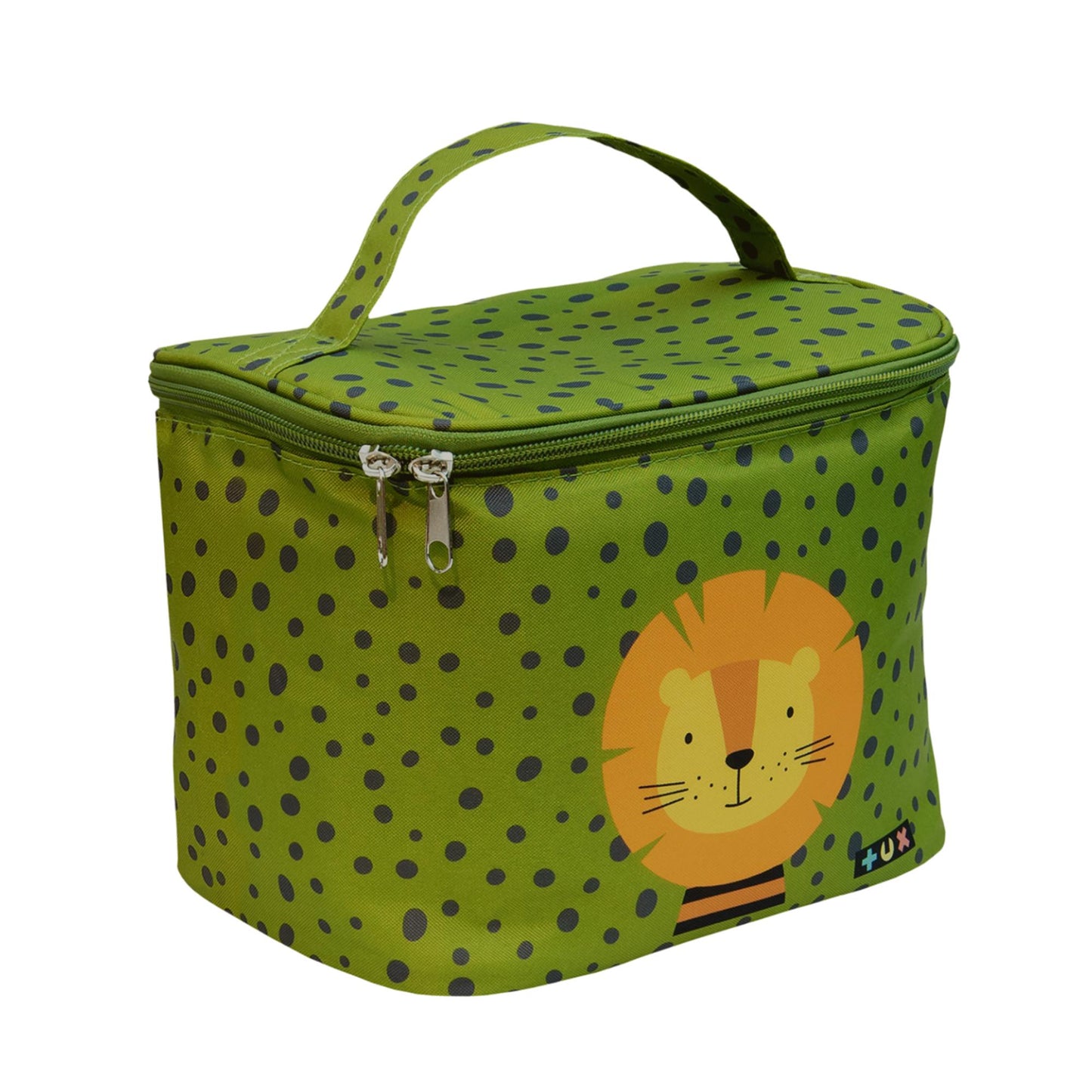 TUX Tasche Safari LION (M) für bis zu 15 Tonies inkl. Zubehör und Toniebox, Löwe