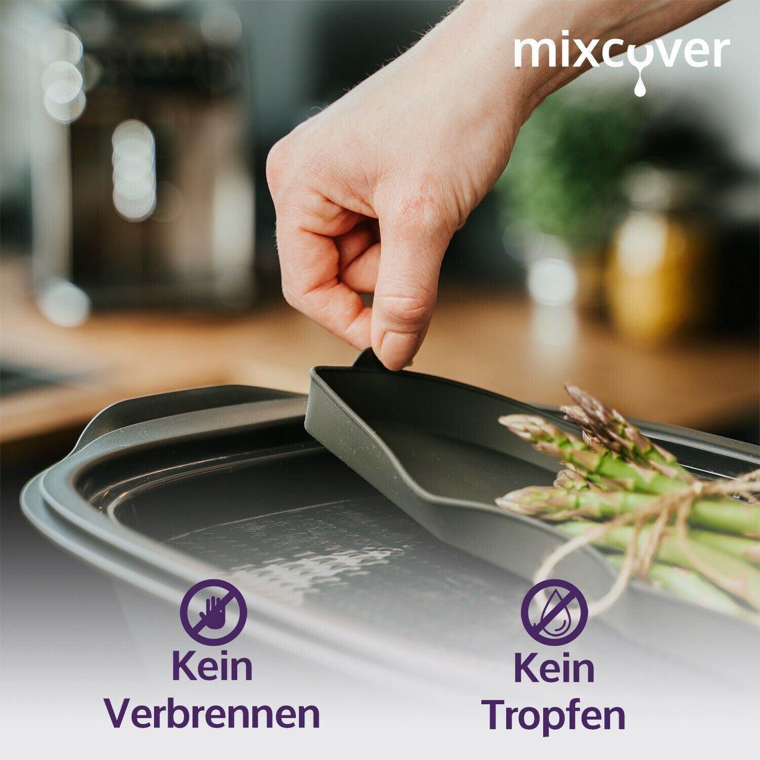 B-Ware: Dampfgarform Auflaufform Halb für Monsieur Cuisine & Smart Einlegeboden - Mixcover - Mixcover