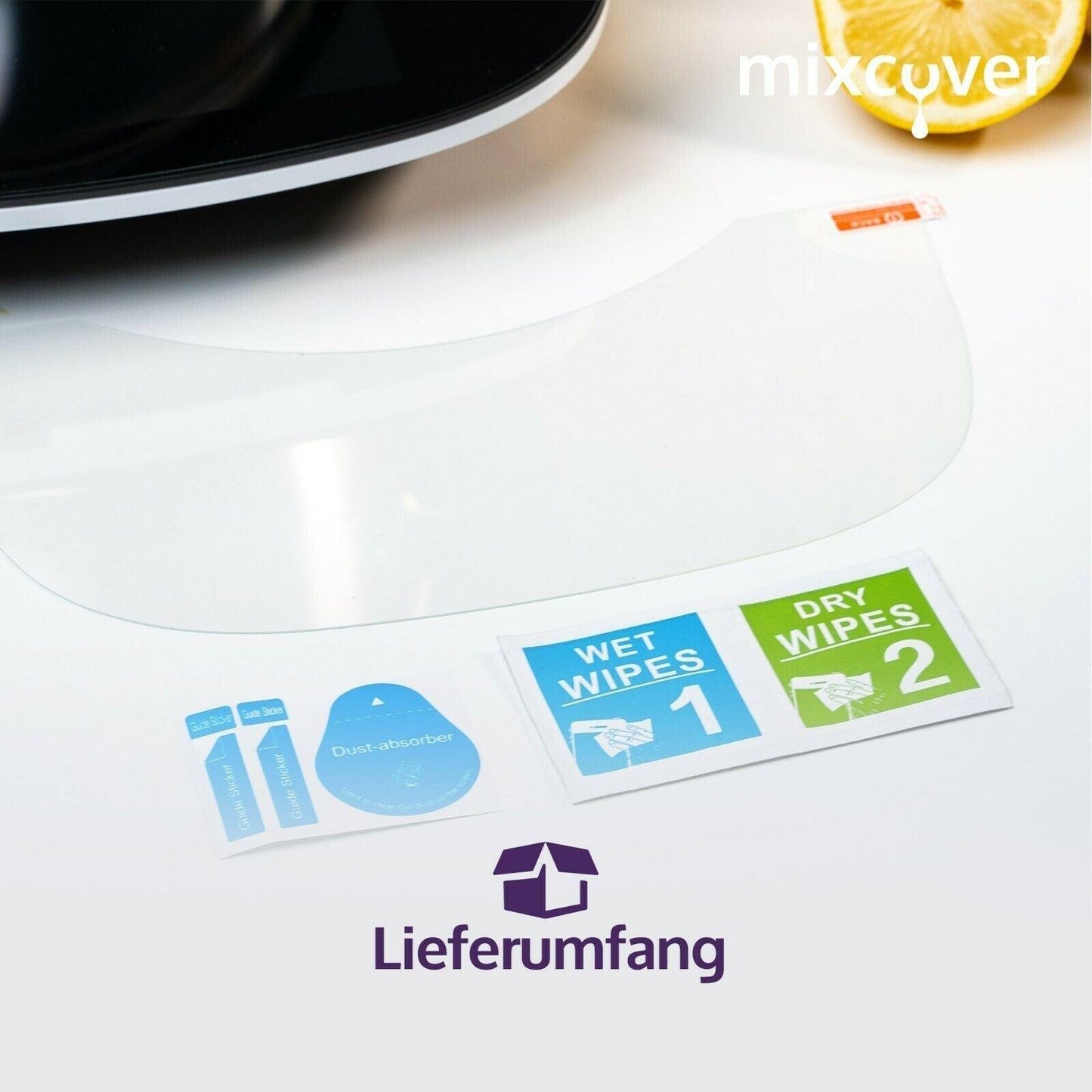 B-Ware: Displayschutz Schutzglas Screenprotector für Bosch Cookit Schutzfolie - Mixcover - Mixcover