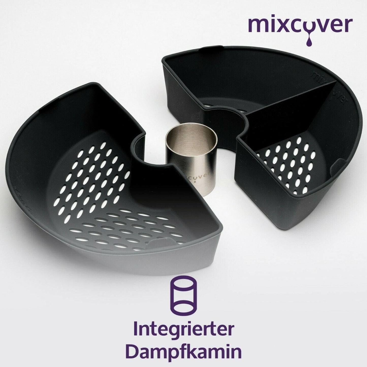 B-Ware: Garraumteiler (HALB) für Bosch Cookit Dampfgarraum - Mixcover - Mixcover