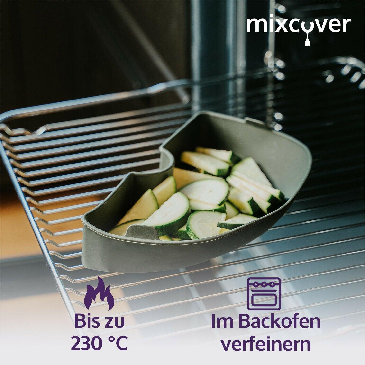 B-Ware: Garraumteiler (HALB) für Monsieur Cuisine Connect & Smart Dampfgarraum - Mixcover - Mixcover