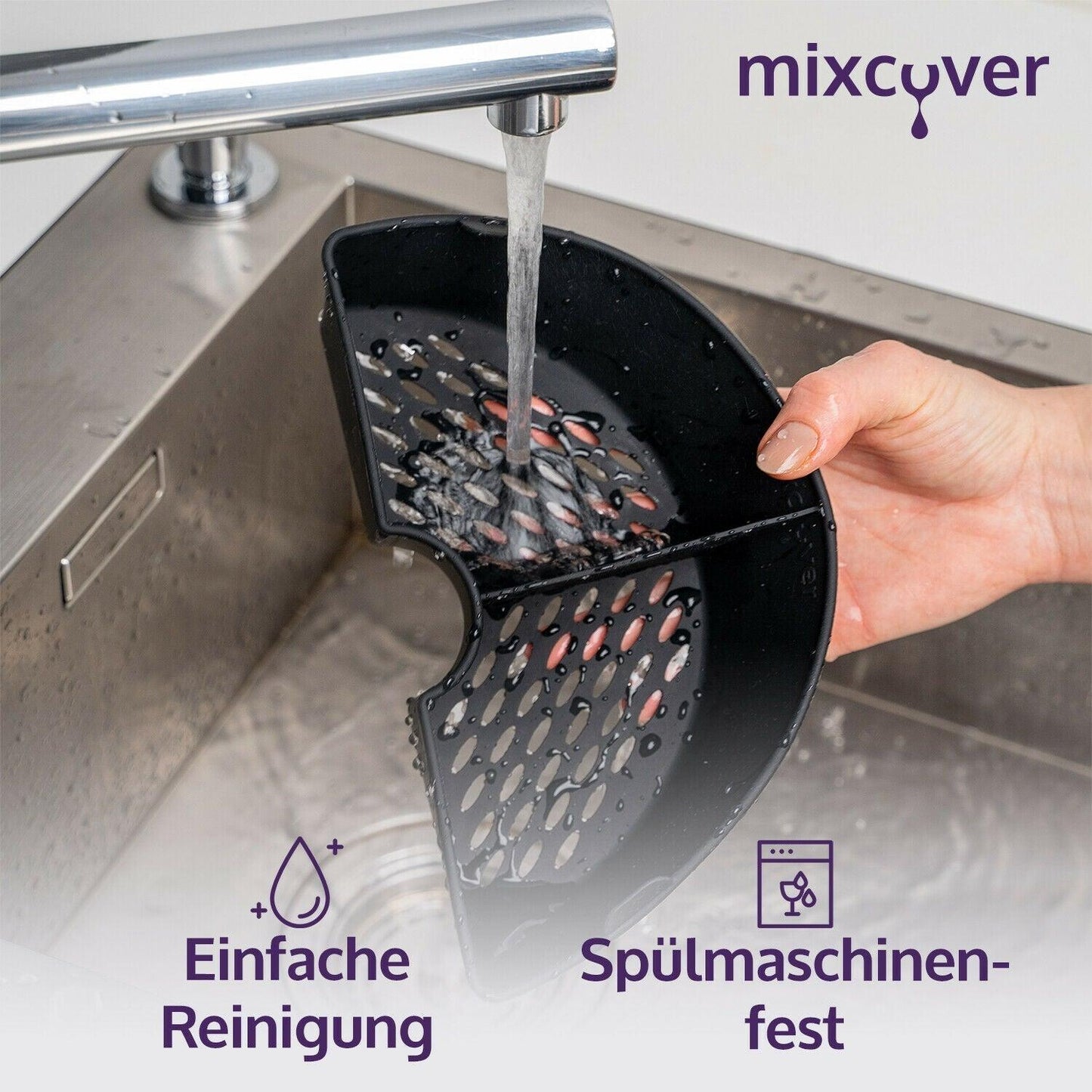 B-Ware: Garraumteiler (viertel) für Bosch Cookit Dampfgarraum - Mixcover - Mixcover