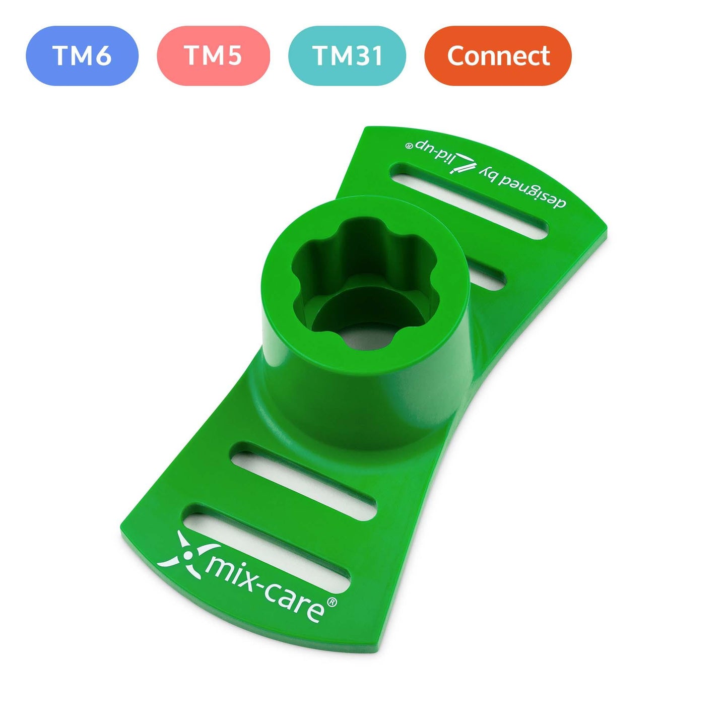 Lid-up Mix-Care Geschirrspülmaschineneinsatz kompatibel mit dem Mixmesser des Thermomix - Mixcover - Lid-up