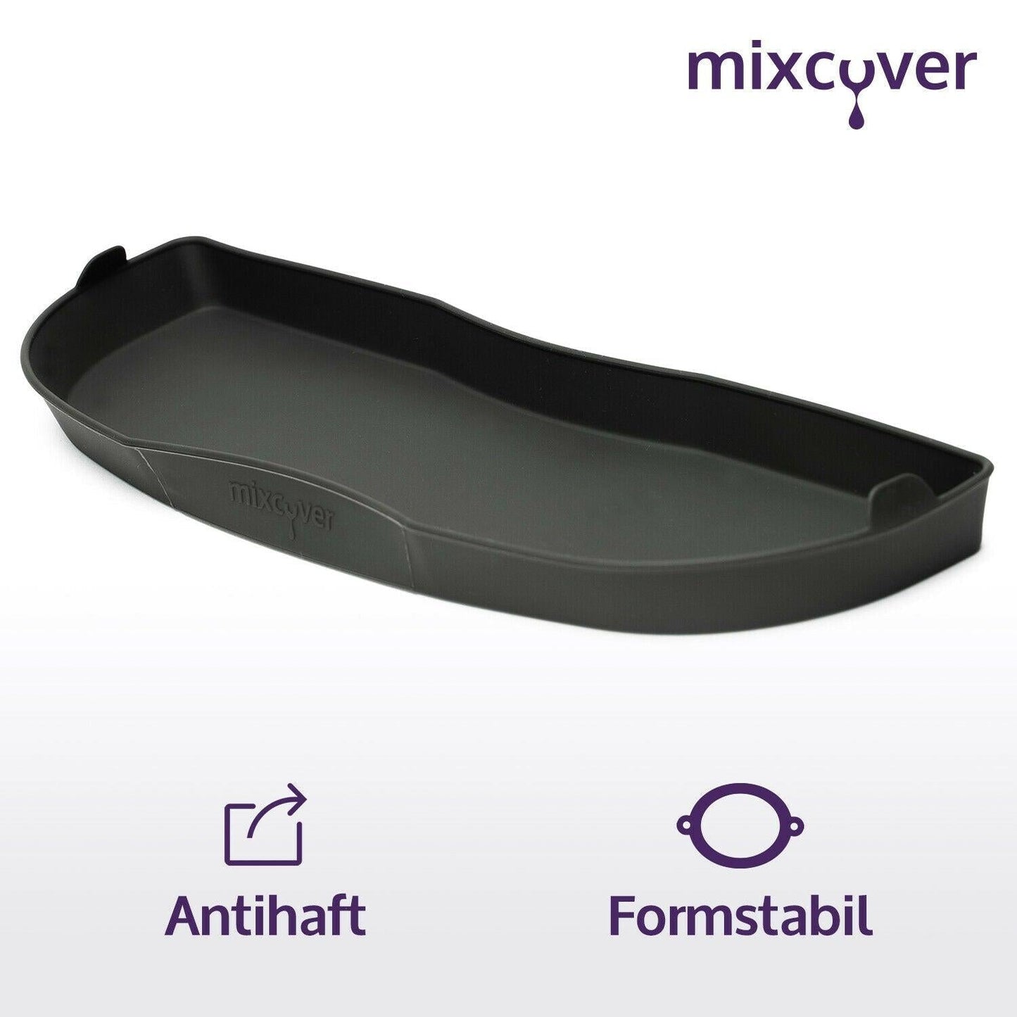 mixcover Dampfgarform Auflaufform Halb für Monsieur Cuisine Connect & Smart Einlegeboden - Mixcover - Mixcover