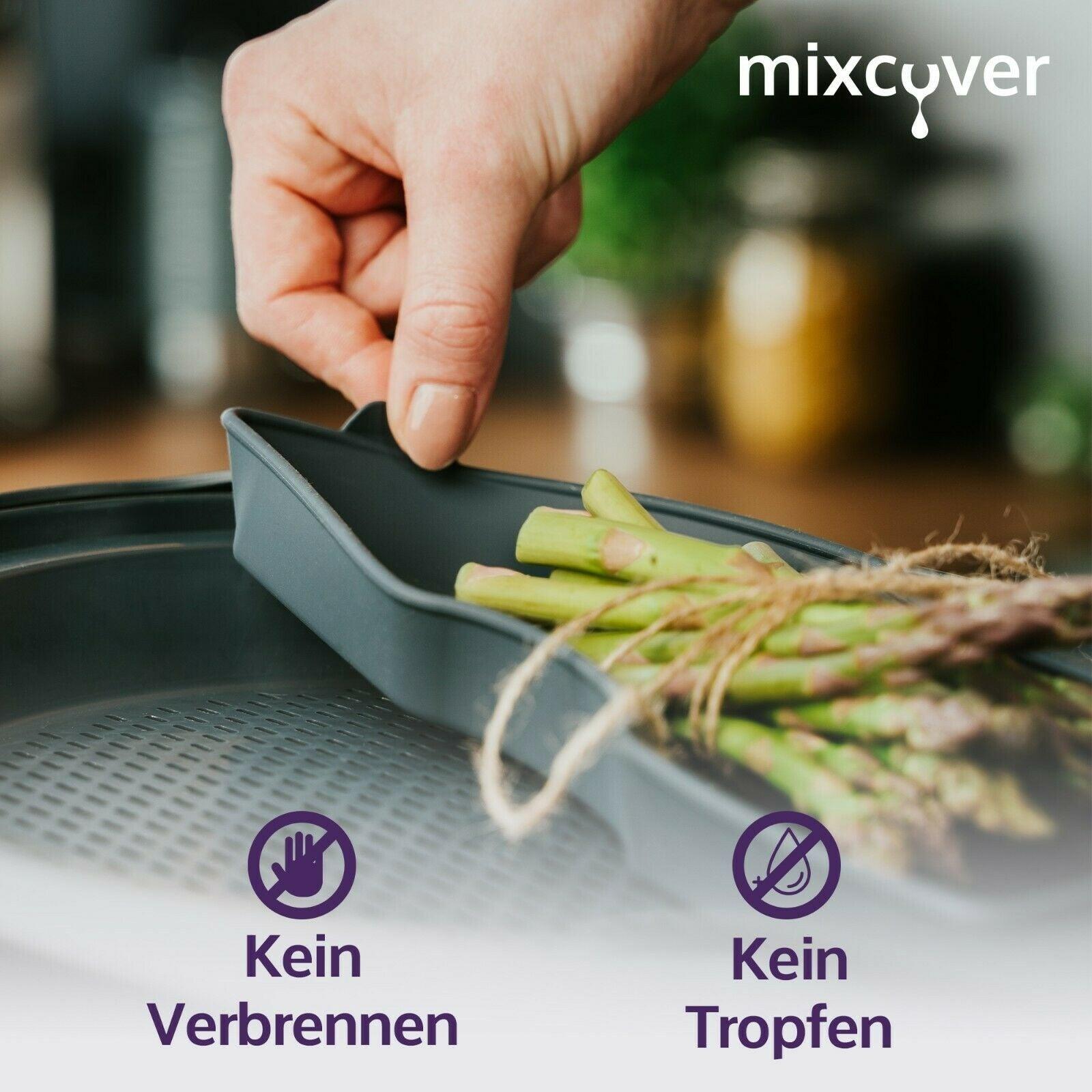 mixcover Dampfgarform Auflaufform Halb für Thermomix Varoma Einlegeboden - Mixcover - Mixcover