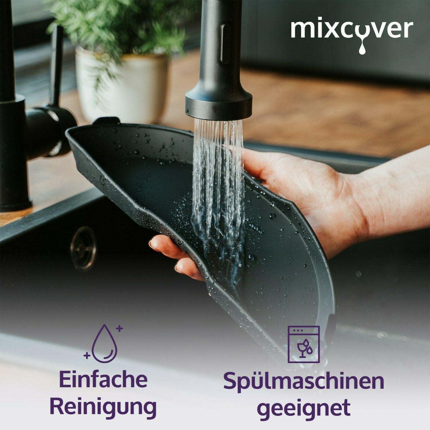 mixcover Dampfgarform Silikonform Auflaufform Halb für Bosch Cookit Dampfgarraum - Mixcover - Mixcover