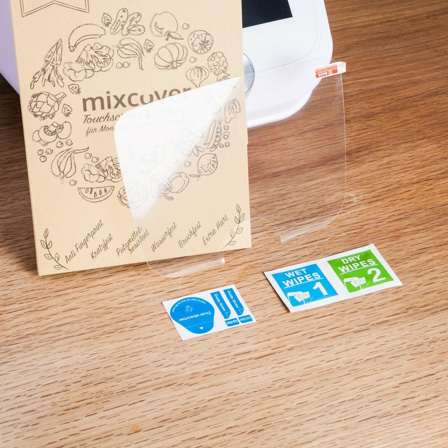 mixcover Displayschutz Schutzglas Screenprotector Monsieur Cuisine Connect - Mixcover - Mixcover
