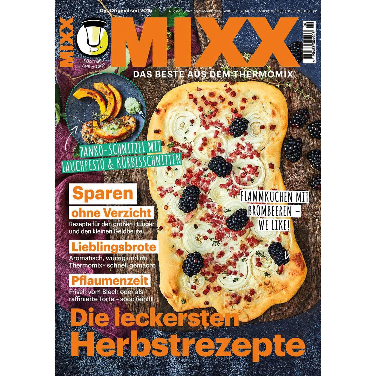 MIXX - Ausgabe 06/2022 - DIE LECKERSTEN HERBSTREZEPTE - Mixcover - Mixcover
